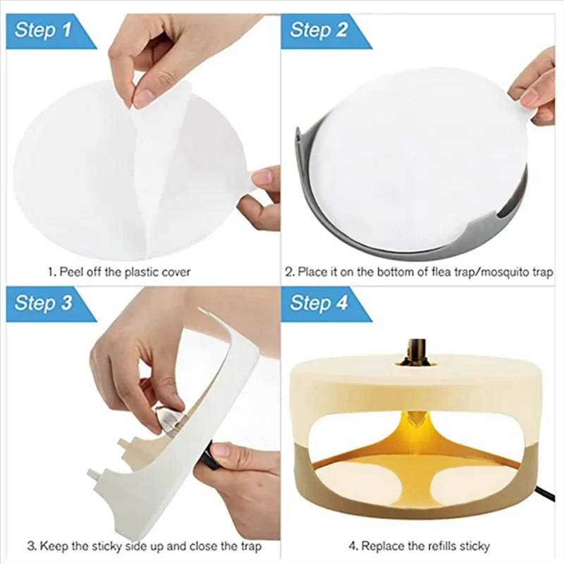 Lisslune | Sticky Bed Bug Trap Refill Glue Boards