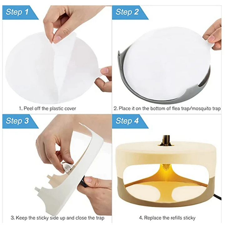 Lisslune | Sticky Bed Bug Trap Refill Glue Boards