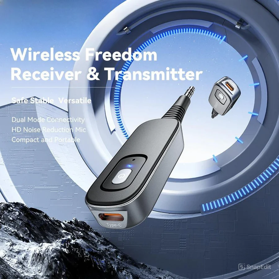 Lisslune | Bluetooth Wireless Adapter for PC TV and Car