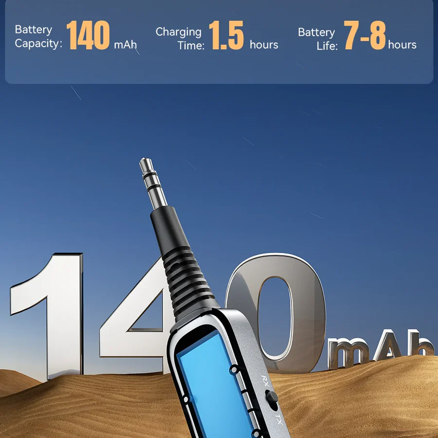 Lisslune | Bluetooth Wireless Adapter for PC TV and Car