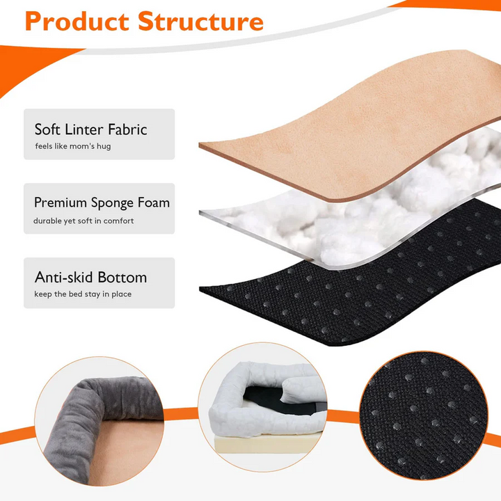 Lisslune | Orthopedic Dog Bed