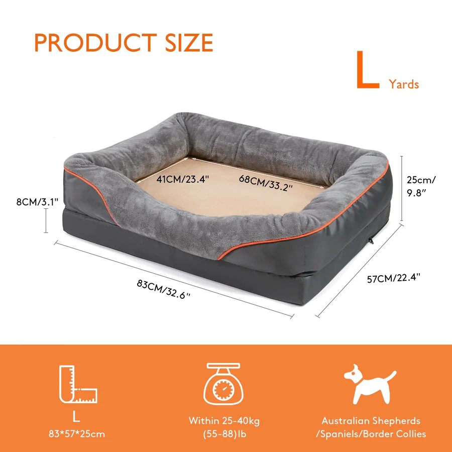 Lisslune | Orthopedic Dog Bed
