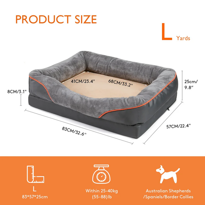 Lisslune | Orthopedic Dog Bed