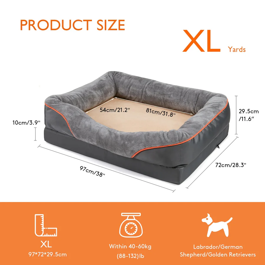 Lisslune | Orthopedic Dog Bed
