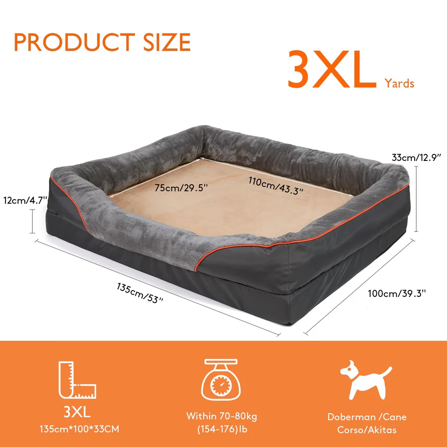 Lisslune | Orthopedic Dog Bed