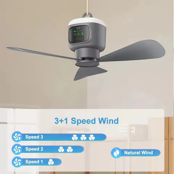 Lisslune | Portable Wireless Celling Fan