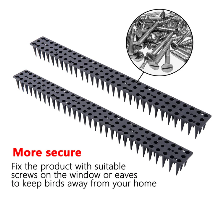 Lisslune | Plastic Bird Repeller Control Spikes