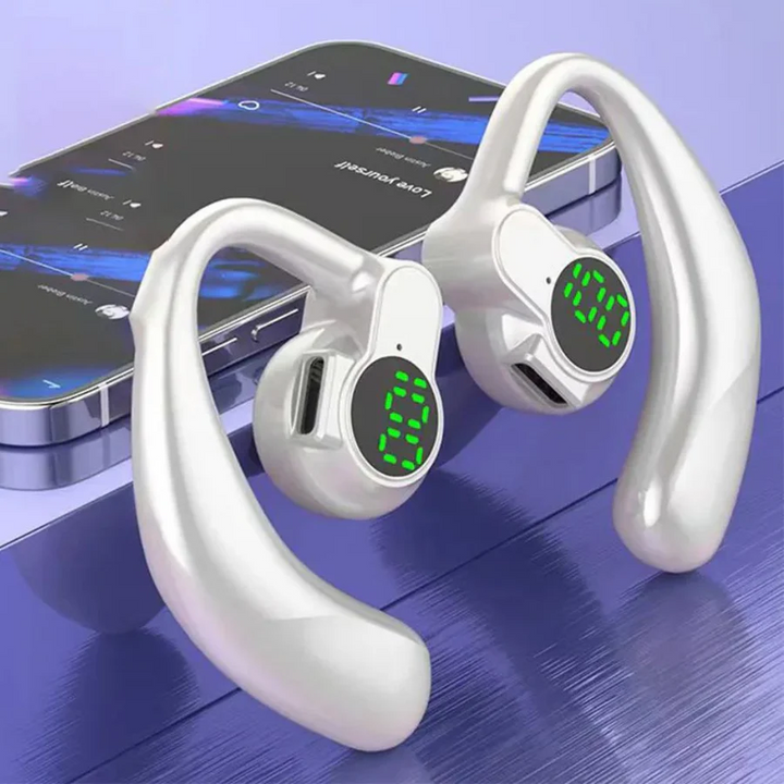 Lisslune | Wireless Noise Canceling Bluetooth Ear Hook Headphones