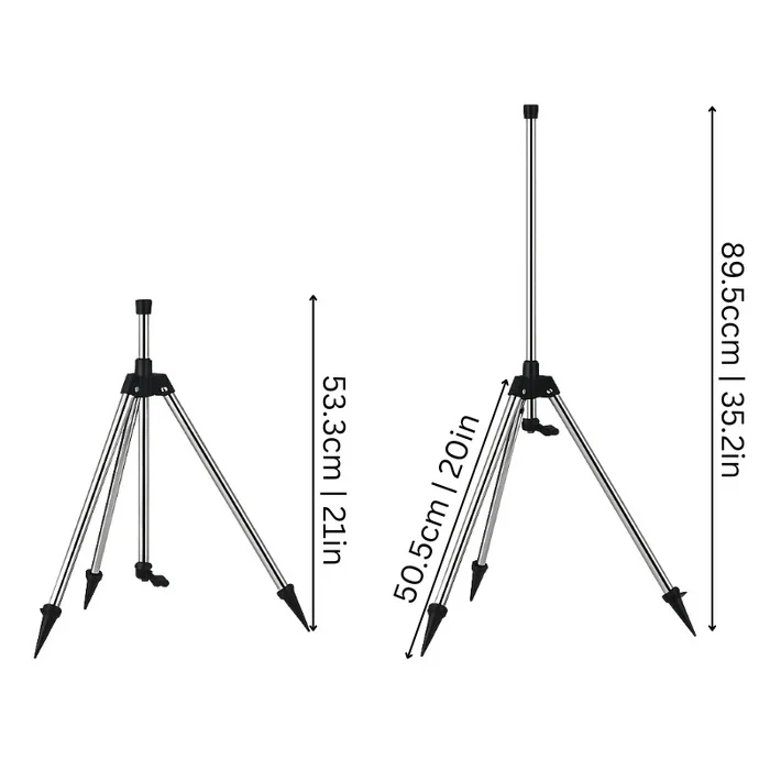 Lisslune | High Pressure Rotating Tripod Sprinkler