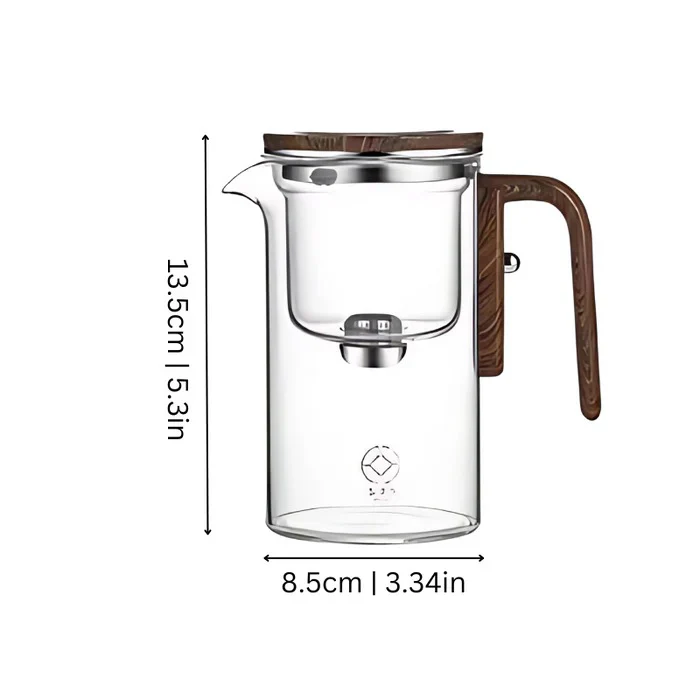 Lisslune | Manual Pour Over Tea Infuser with Cup