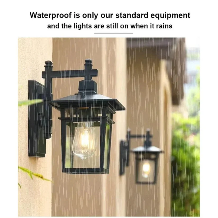 Lisslune | Modern Outdoor Wall Mounted Light Fixture for Entryways and Yards