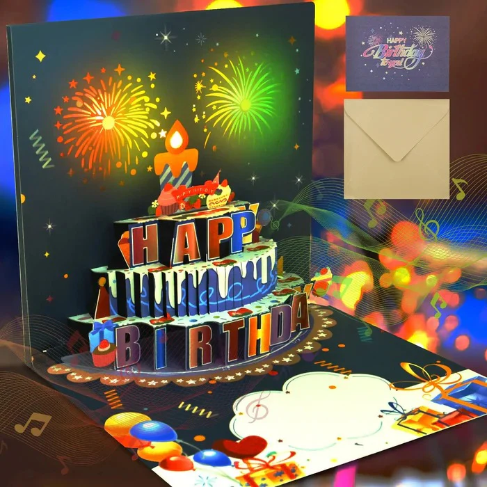 Lisslune | Pop Up Birthday Card