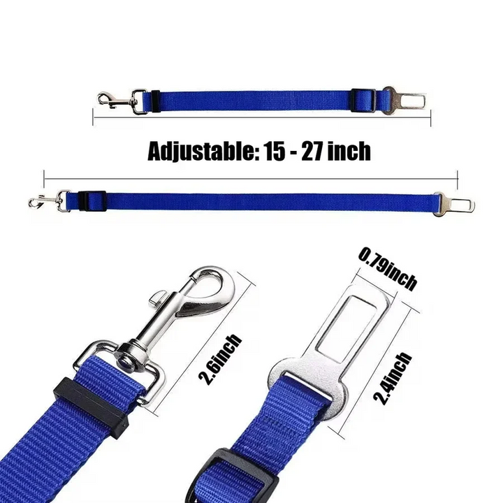 Lisslune | Adjustable Dog Seat Belt
