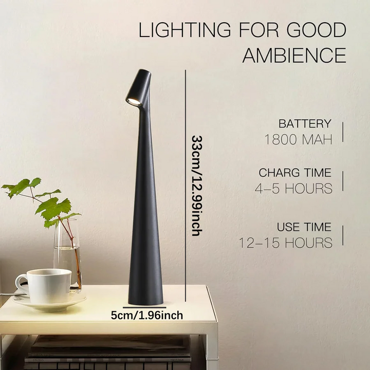 Lisslune | Touch Control Reading Light with Tri Color Dimming