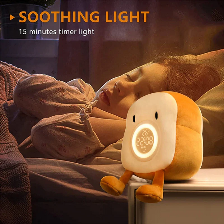 Lisslune | Alarm Clock Plushie with Night Light