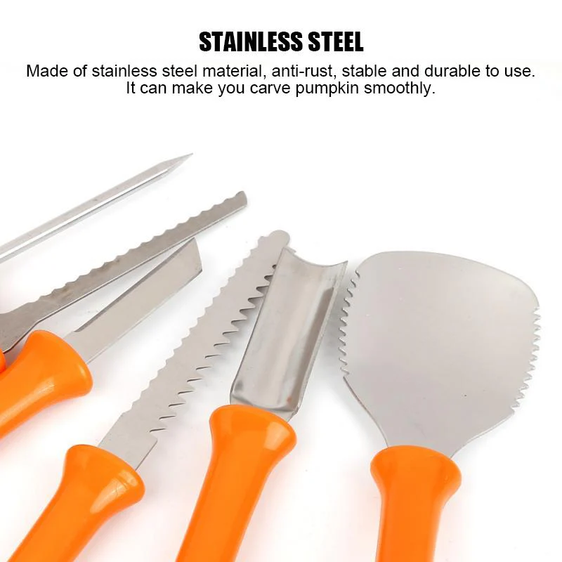 Lisslune | Pumpkin Cutting Set Stainless Steel Cutting Tool Set