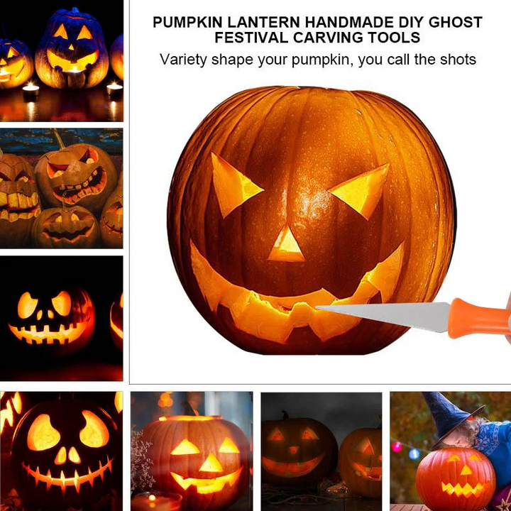 Lisslune | Pumpkin Cutting Set Stainless Steel Cutting Tool Set