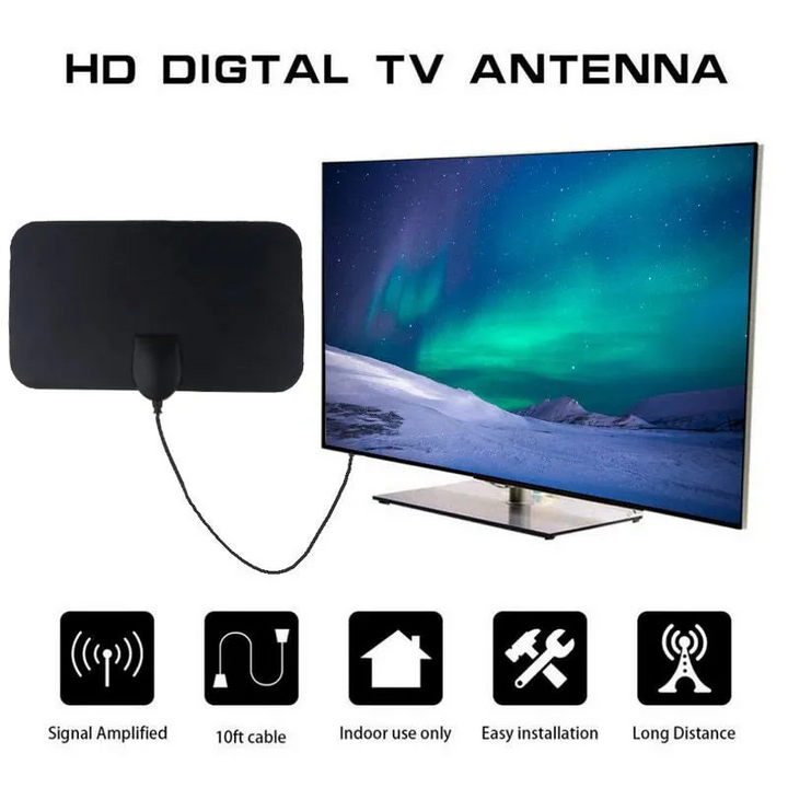 Lisslune | Best Indoor TV Antenna for Powerful Signal Reception