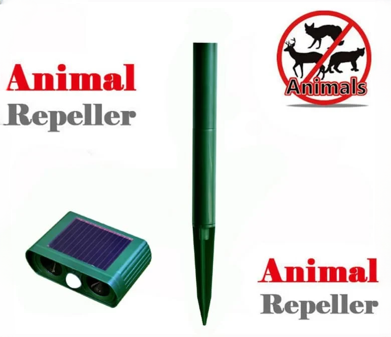 Lisslune | Solar Powered Ultrasonic Animal Repellent