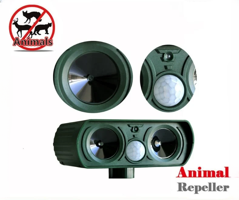 Lisslune | Solar Powered Ultrasonic Animal Repellent