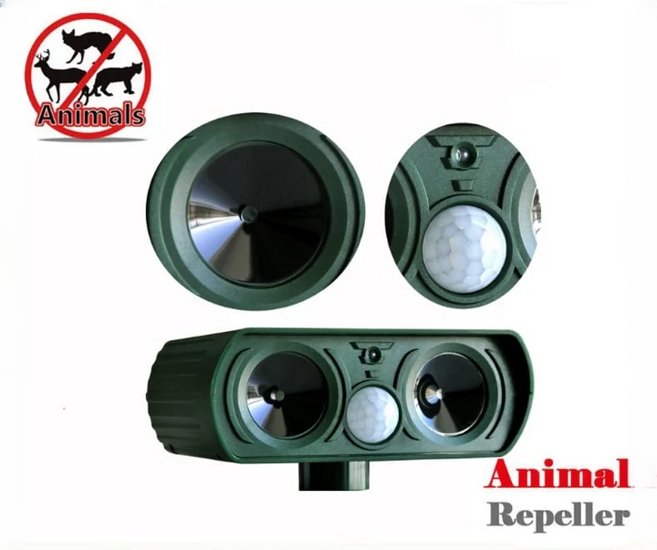 Lisslune | Solar Powered Ultrasonic Animal Repellent