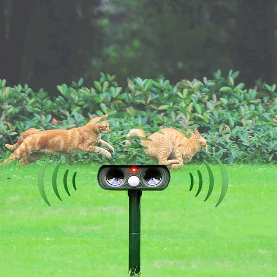 Lisslune | Solar Powered Ultrasonic Animal Repellent