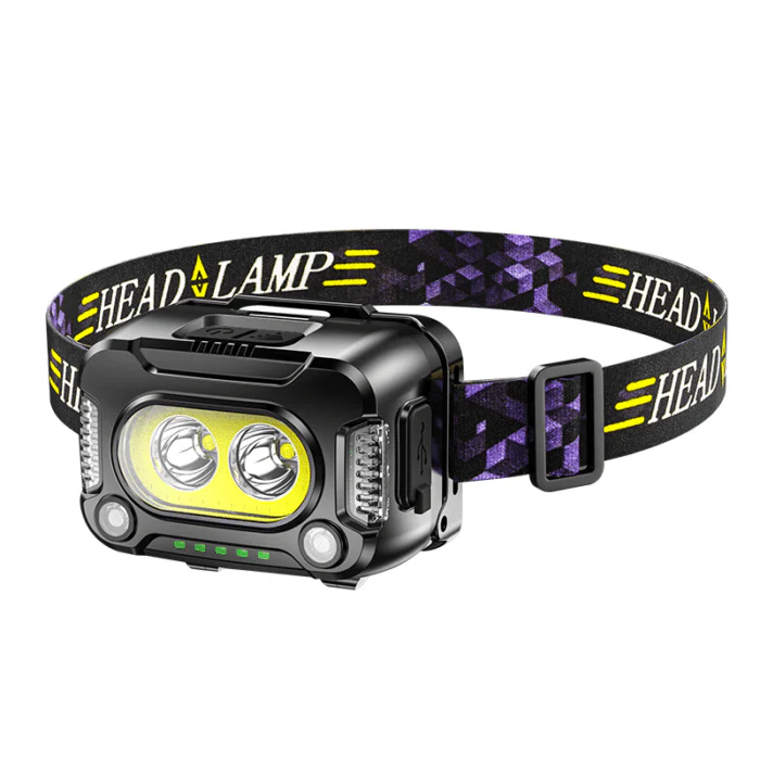 Lisslune | Powerful USB Rechargeable Headlamp