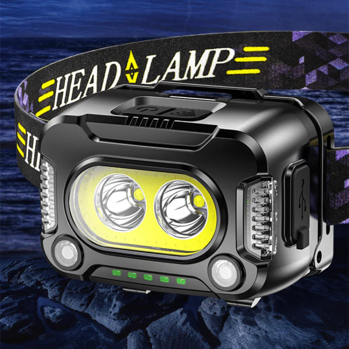 Lisslune | Powerful USB Rechargeable Headlamp