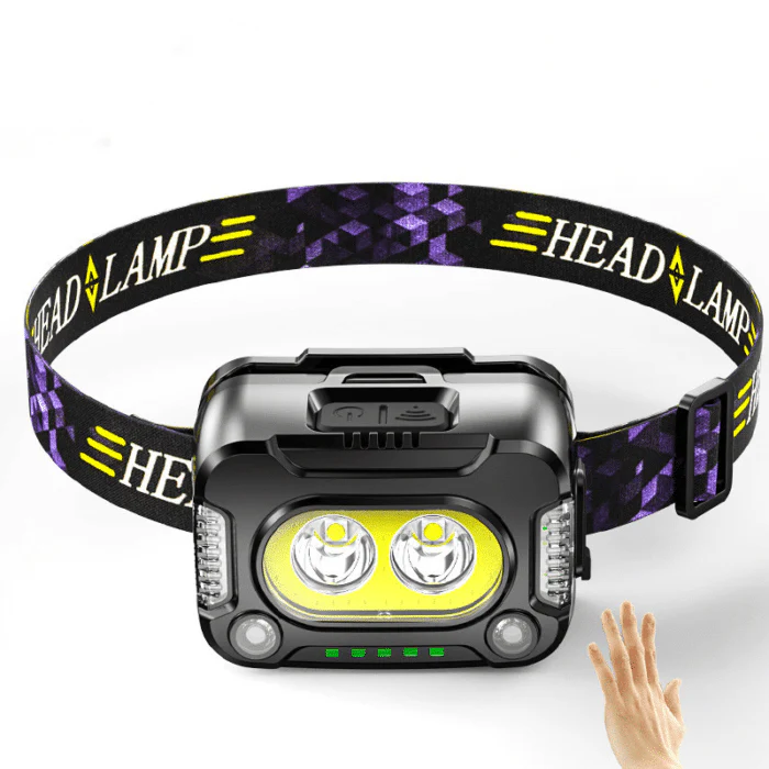 Lisslune | Powerful USB Rechargeable Headlamp