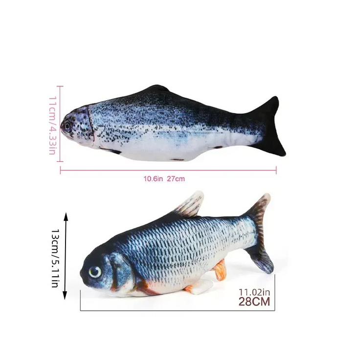 Lisslune | USB Charging Interactive Cat Toy Fish