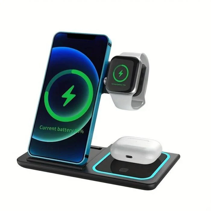 Lisslune | 3 in 1 Wireless Induction Charger for IPhone
