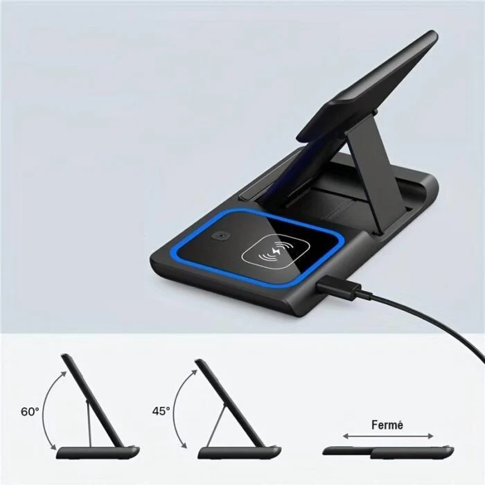 Lisslune | 3 in 1 Wireless Induction Charger for IPhone