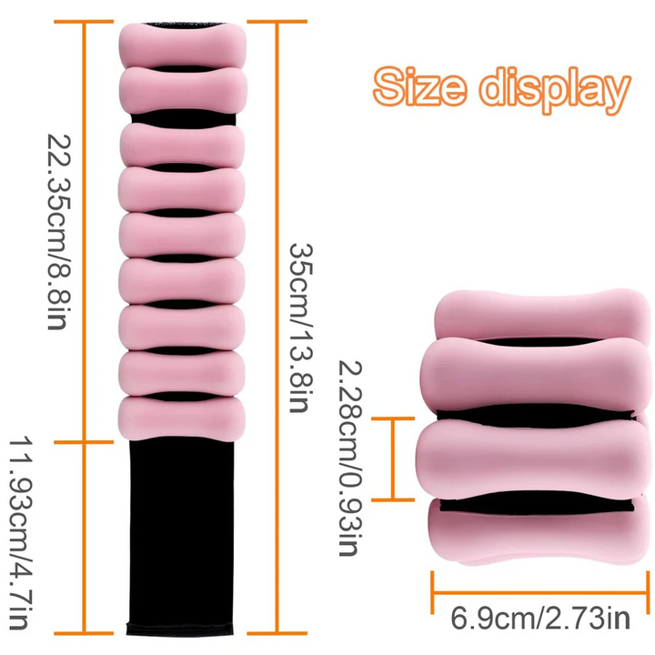 Lisslune | Silicone Ankle Weights and Wristband Weights