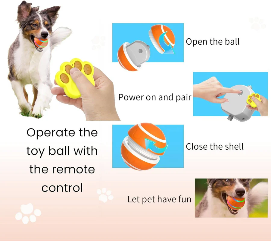 Lisslune | Interactive Dog and Cat Ball Toy