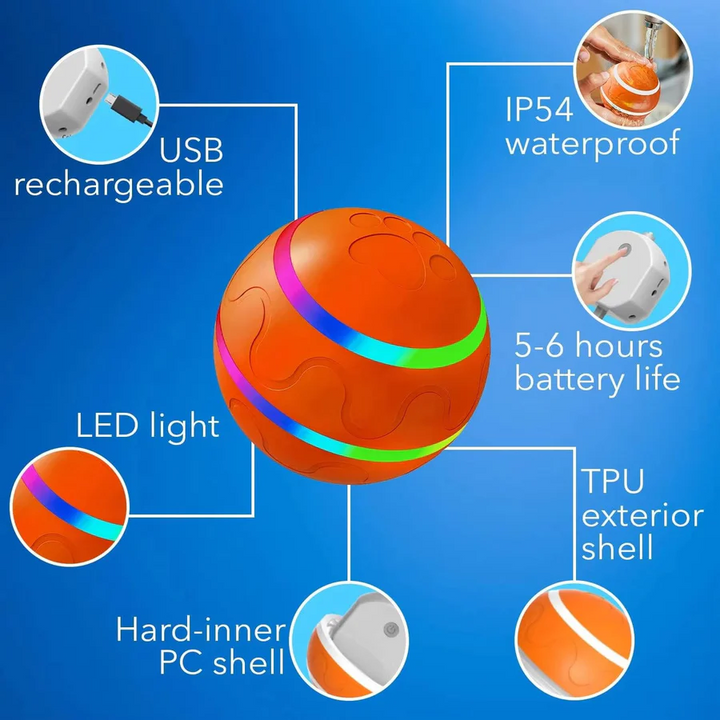 Lisslune | Interactive Dog and Cat Ball Toy