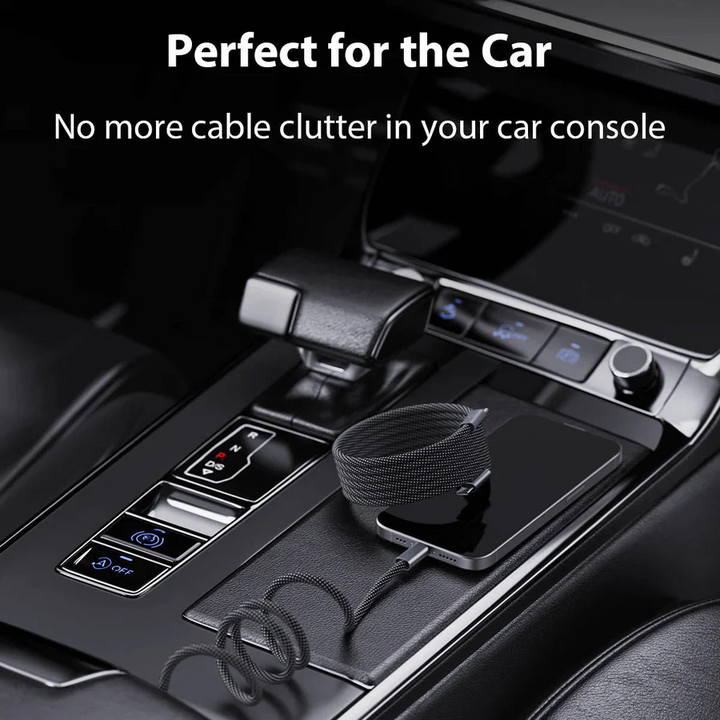 Lisslune | Magnetic Anti Tangle Cable Super Fast Charging