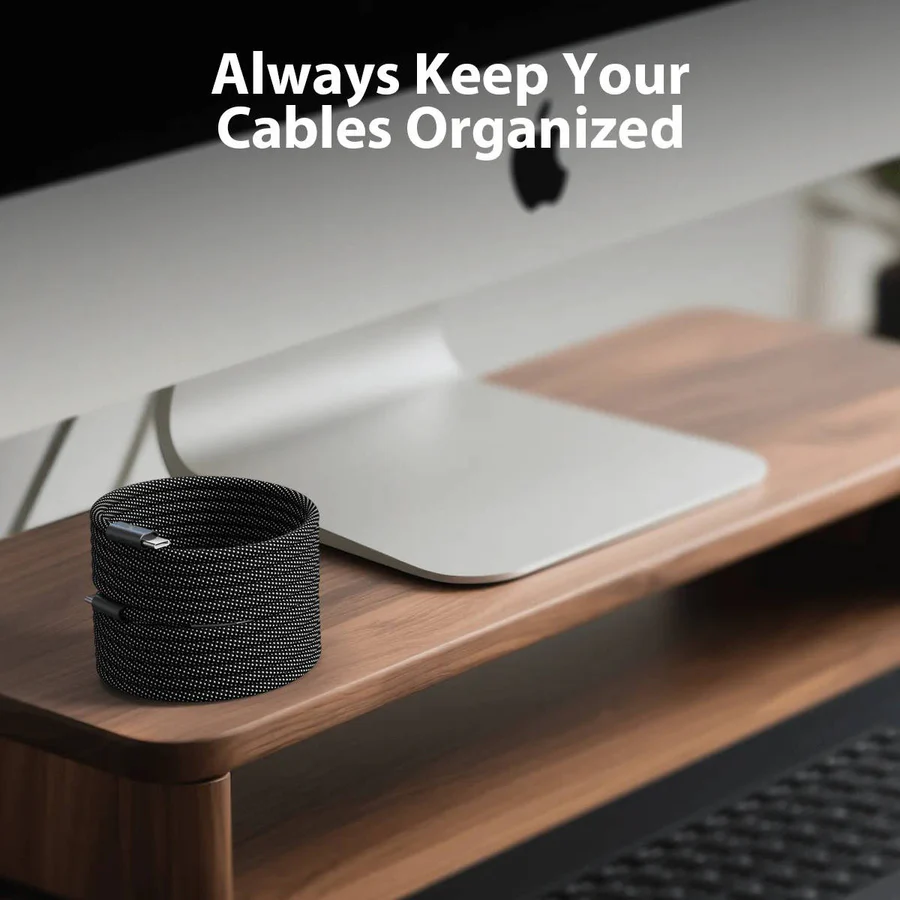 Lisslune | Magnetic Anti Tangle Cable Super Fast Charging