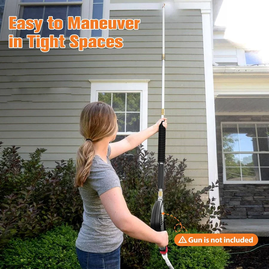 Lisslune | 4000 PSI Telescoping Power Washer Extension Wand
