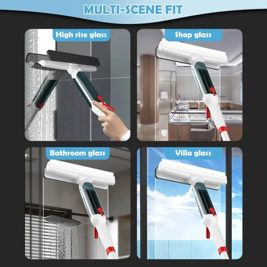 Lisslune | Long Handle Telescopic Window Cleaner