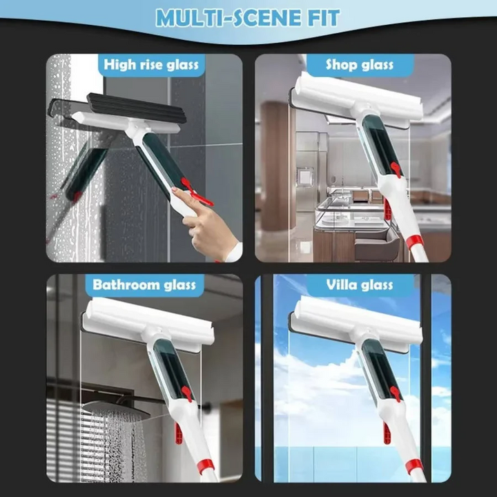Lisslune | Long Handle Telescopic Window Cleaner