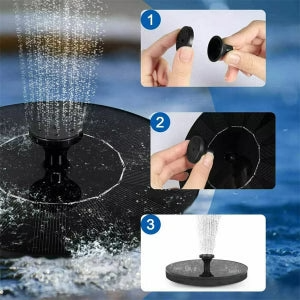 Lisslune | Solar Powered Water Fountain