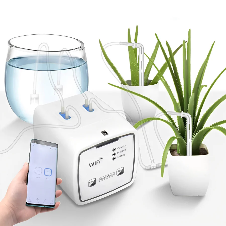 Lisslune | WiFi Smart Automatic Waterer for Plants Up to 20 Pots