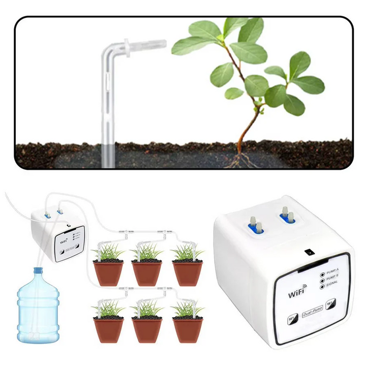 Lisslune | WiFi Smart Automatic Waterer for Plants Up to 20 Pots