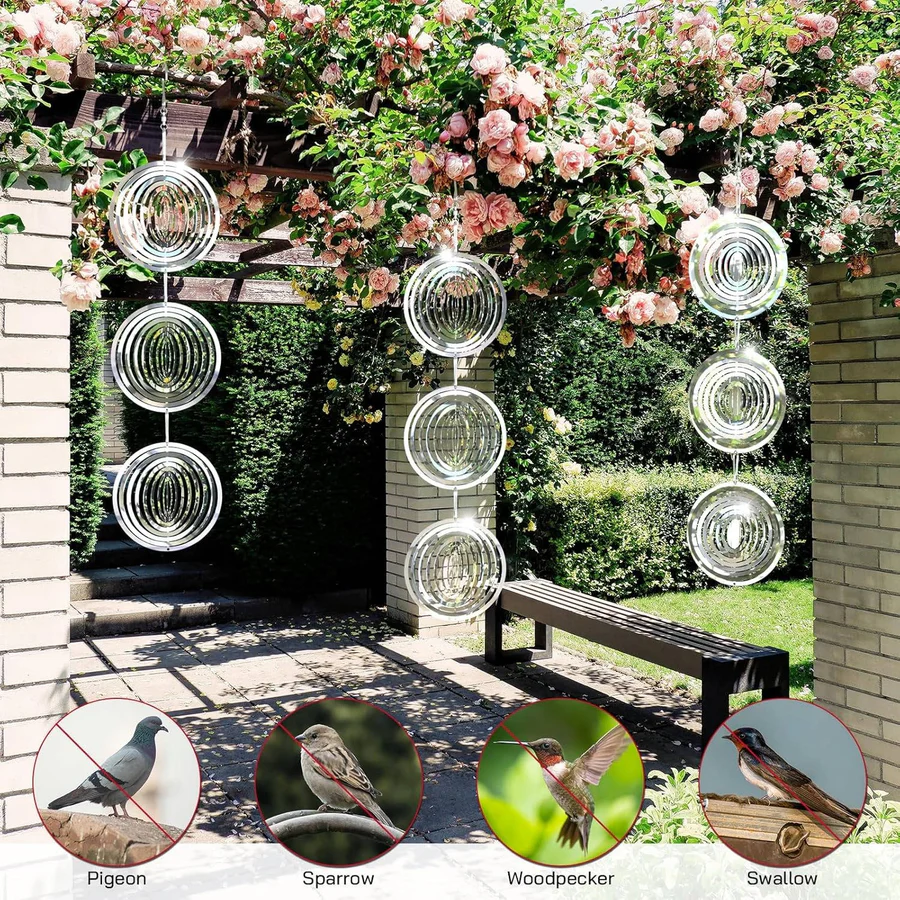 Lisslune | Outdoor Bird Deterrents, Scare Device