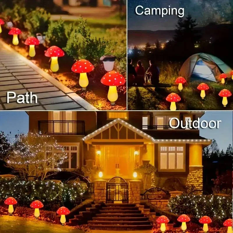 Lisslune | LED Solar Lights Outdoor Decorative