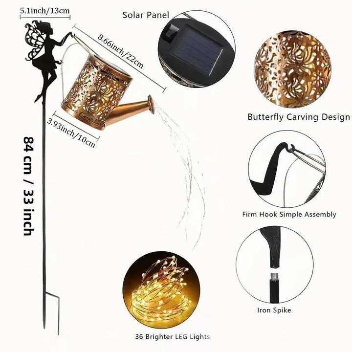 Lisslune | Outdoor Light Decorations Hanging Fairy Lamp