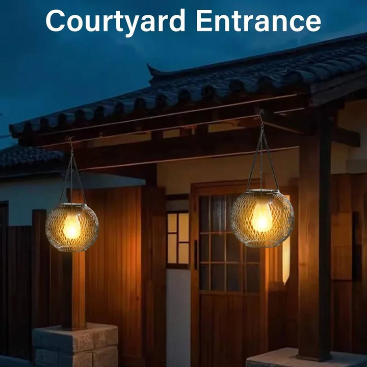 Lisslune | Outdoor Solar Hanging Lantern
