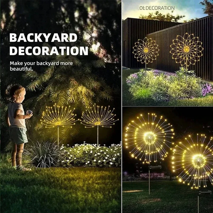 Lisslune | Firework Design Lights for Garden