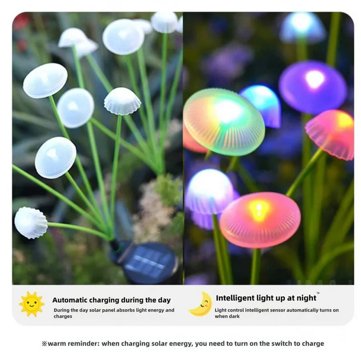 Lisslune | Solar Jellyfish Lights Outdoor