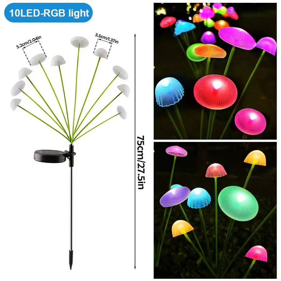 Lisslune | Solar Jellyfish Lights Outdoor